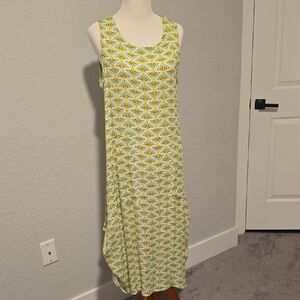 Floral Sleeveless Maxi Dress